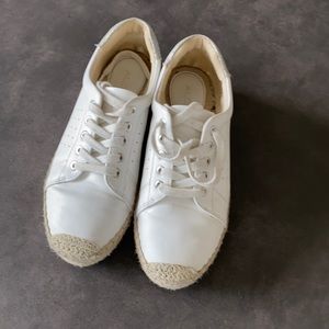 White Aldo sneakers